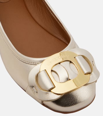 Chany leather ballet flats | See By Chloé