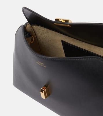 T-Lock Small leather clutch | Toteme