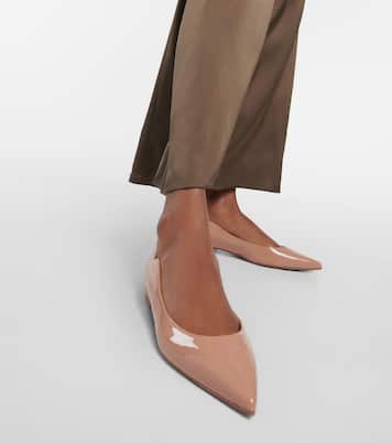Hot Chickita patent leather ballet flats | Christian Louboutin