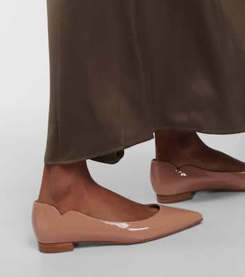 Hot Chickita patent leather ballet flats | Christian Louboutin