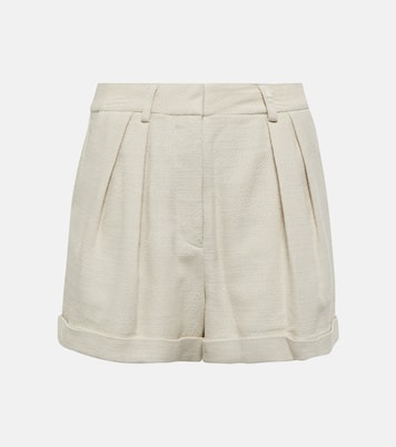 High-Rise-Shorts Luisa aus einem Baumwollgemisch | Staud