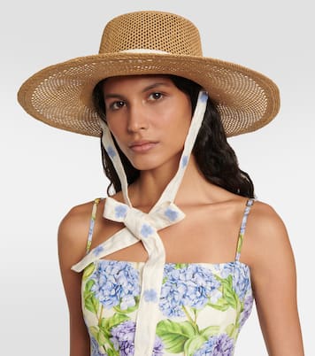 Raffia sun hat | Agua by Agua Bendita