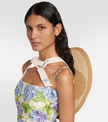 Raffia sun hat | Agua by Agua Bendita