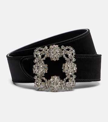 Hangisi satin belt | Manolo Blahnik
