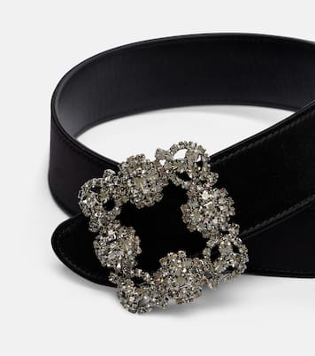 Hangisi satin belt | Manolo Blahnik