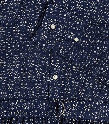 Floral cotton shirt dress | Polo Ralph Lauren Kids