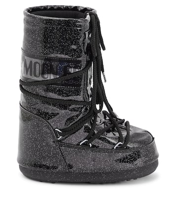 Icon Glitter rubber snow boots | Moon Boot Kids