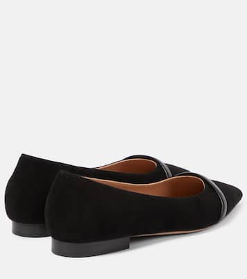 Jhene leather ballet flats | Malone Souliers