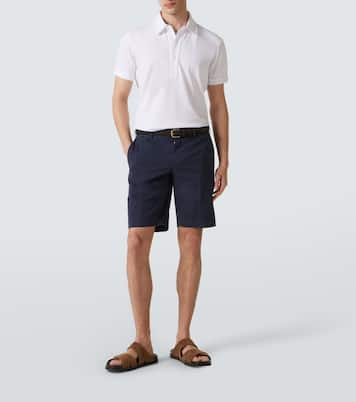 Sebastian cotton pique polo shirt | Orlebar Brown