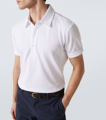 Sebastian cotton pique polo shirt | Orlebar Brown