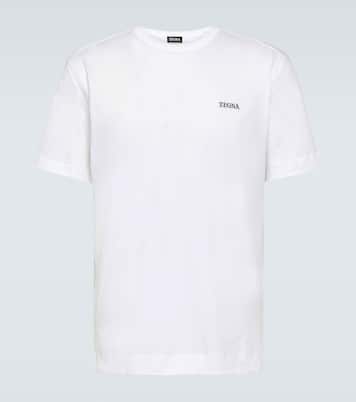 Logo cotton jersey T-shirt | Zegna