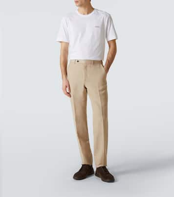 Logo cotton jersey T-shirt | Zegna