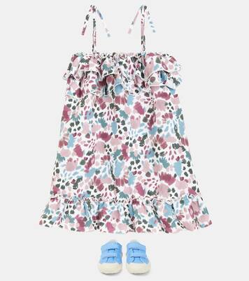 Amalfi ruffled printed dress | Suncracy