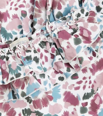 Amalfi ruffled printed dress | Suncracy