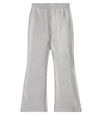 Pantalon de survêtement en coton à logo | Versace Kids