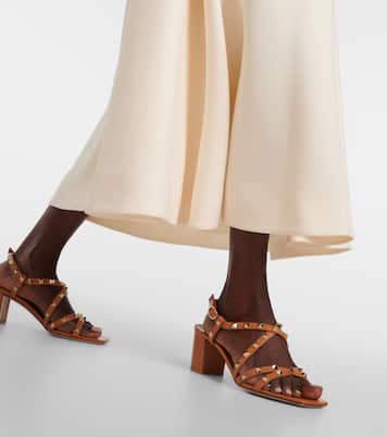 Rockstud 레더 샌들 | Valentino Garavani