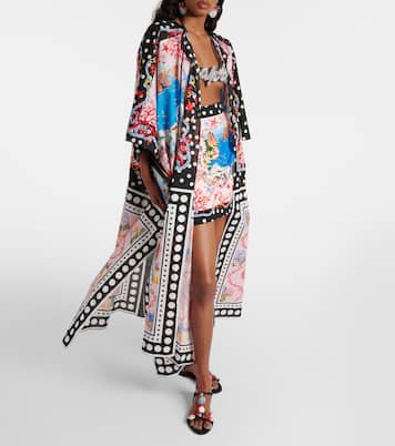 Capri printed cotton kaftan | Dolce&Gabbana