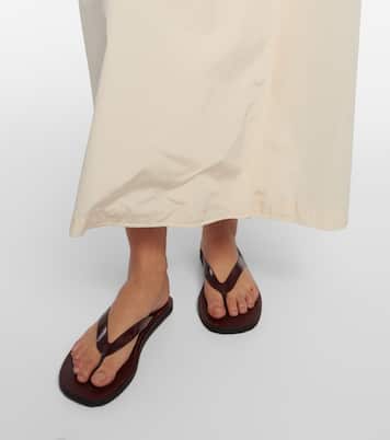 Sandalen City aus Leder | The Row