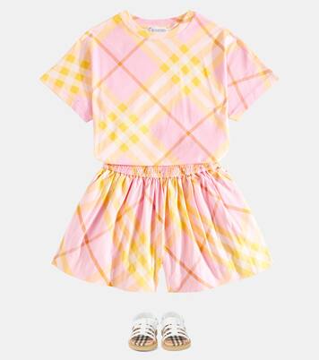 Short Burberry Check en coton | Burberry Kids