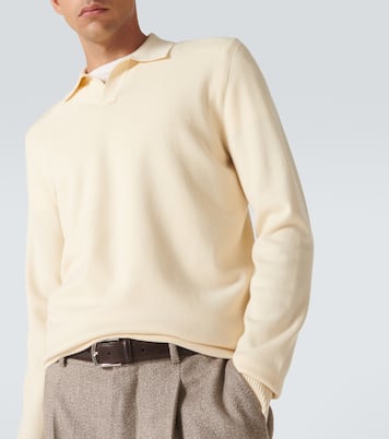 울 폴로 스웨터 | Loro Piana