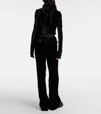 Pantalon de survêtement Dietrich en crêpe | Rick Owens