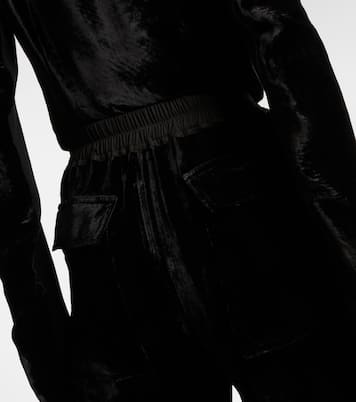 Pantalon de survêtement Dietrich en crêpe | Rick Owens