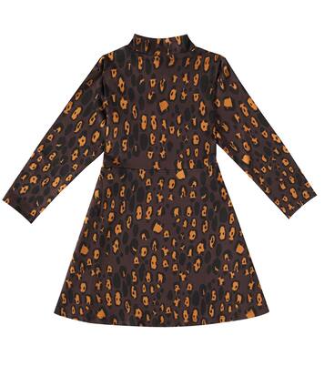 Robe Leopard en coton mélangé | Mini Rodini