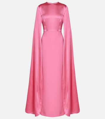 Robe Adley aus Crêpe | Solace London