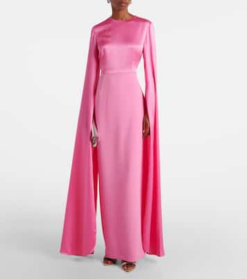 Robe Adley aus Crêpe | Solace London