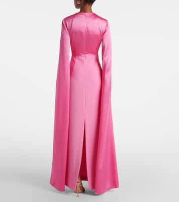 Robe Adley aus Crêpe | Solace London