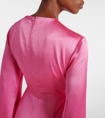 Robe Adley aus Crêpe | Solace London