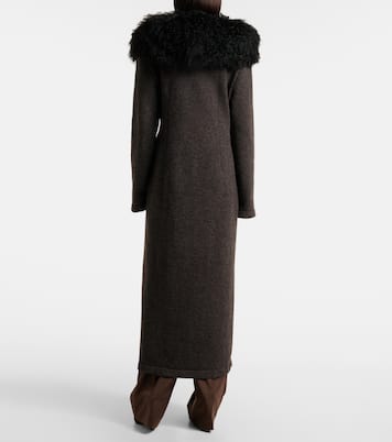 Abrigo de cachemir con borrego | Magda Butrym