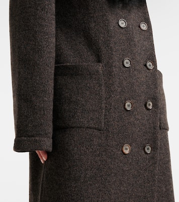 Abrigo de cachemir con borrego | Magda Butrym