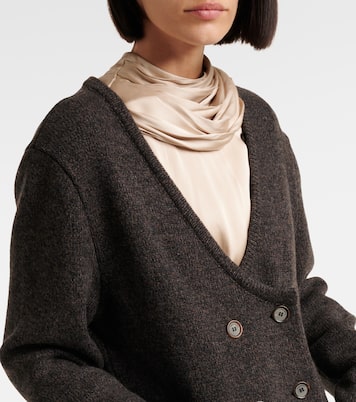 Abrigo de cachemir con borrego | Magda Butrym