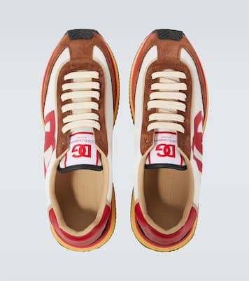 DG Runner suede-trimmed sneakers | Dolce&Gabbana