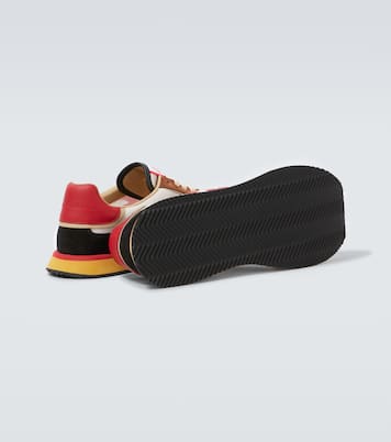 DG Runner suede-trimmed sneakers | Dolce&Gabbana