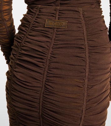 High-Rise-Minirock aus Jersey | The Attico