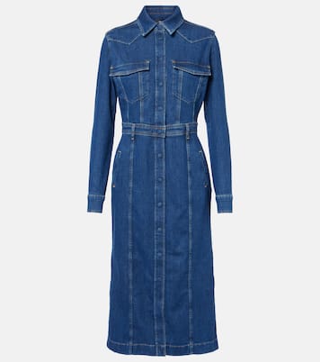 Robe chemise en jean | 7 For All Mankind