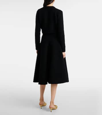 Jupe midi en laine | Bottega Veneta