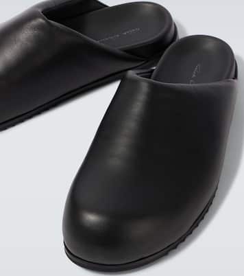 Granola leather mules | Rick Owens