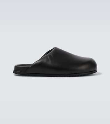Granola leather mules | Rick Owens