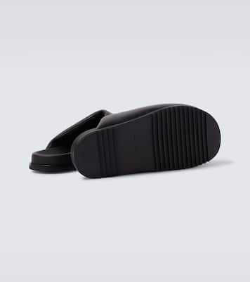 Granola leather mules | Rick Owens