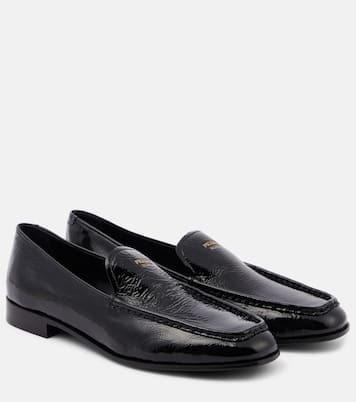 Slip-Ons aus Lackleder | Prada