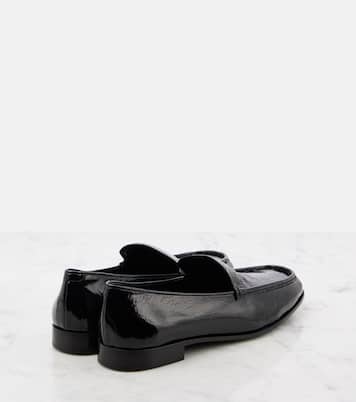 Slip-Ons aus Lackleder | Prada