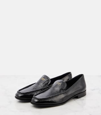 Slip-Ons aus Lackleder | Prada