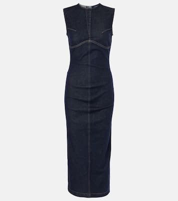 Geranio denim midi dress | Sportmax
