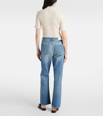 Jeans rectos The Standard de tiro medio | Re/Done