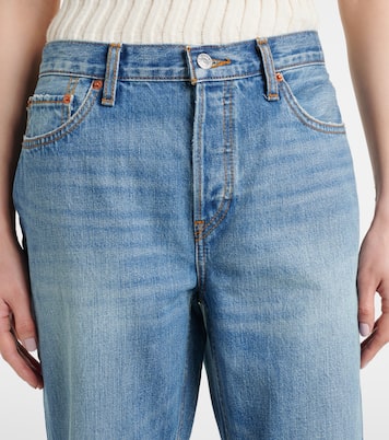 Jeans rectos The Standard de tiro medio | Re/Done