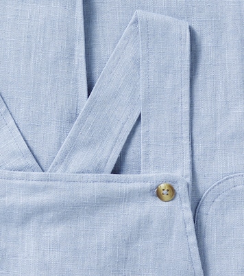Jaylen linen overalls | Donsje