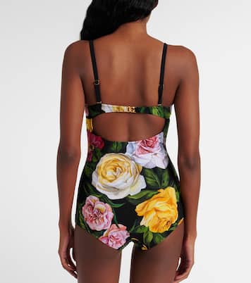Floral printed swimsuit | Dolce&Gabbana